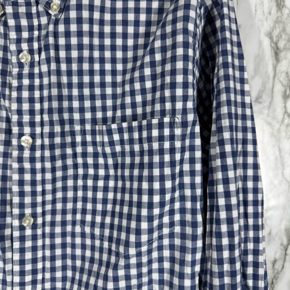 Sonoma Button Up Shirt Men's Large Long Sleeve Multicolor Gingham Cotton Blend - Picture 5 of 5